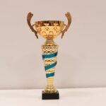 Кубок нагородний K6002D Чаша D10см Висота 26см