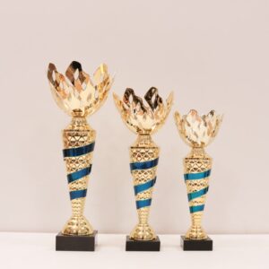 Кубок нагородний K6005C Чаша D10см Висота 27см