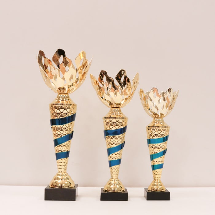 Кубок нагородний K6005C Чаша D10см Висота 27см