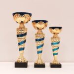 Кубок нагородний K6004B Чаша D10см Висота 28см