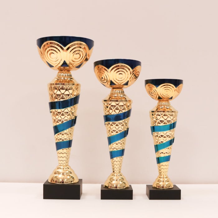 Кубок нагородний K6004B Чаша D10см Висота 28см