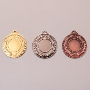 Набір із трьох медалей D50мм МА11022 жетон 25мм (Золото, срібло, бронза)
