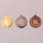 Набір із трьох медалей D50мм МА11022 жетон 25мм (Золото, срібло, бронза)