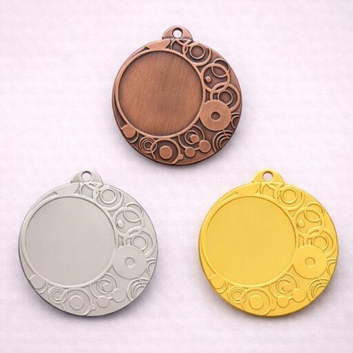 Медаль MA1840G Золото Д40мм місце під жетон 25мм