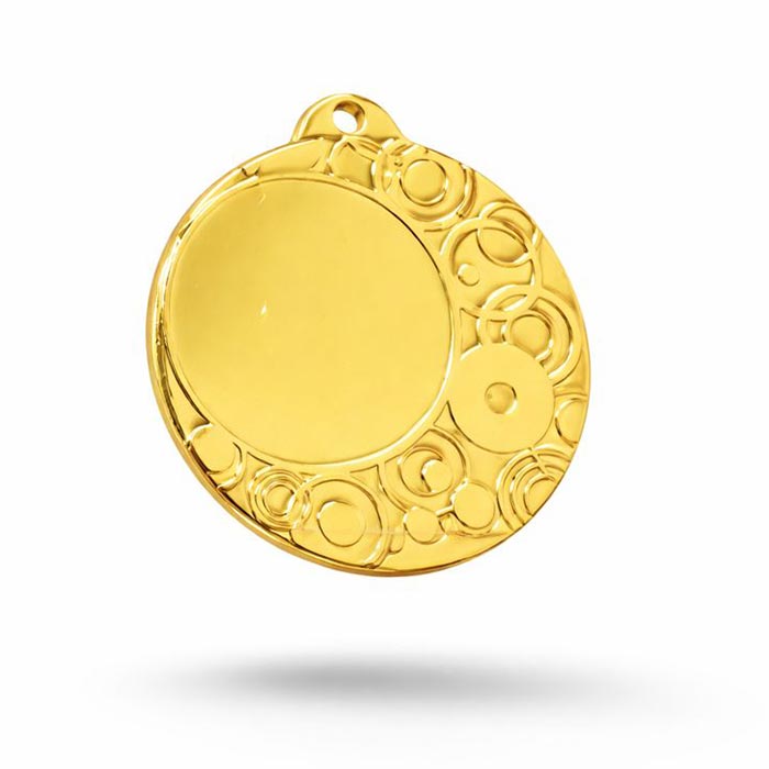 Медаль MA1840G Золото Д40мм місце під жетон 25мм