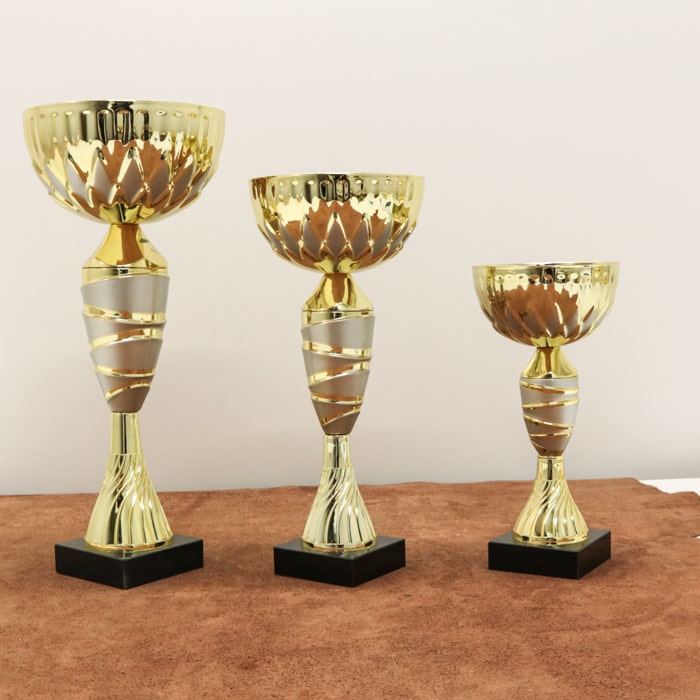 Кубок нагородний K6021C Висота 21см, D чаші 100мм