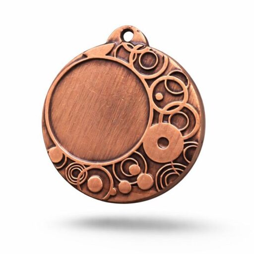 Медаль MA1840B Бронза Д40мм місце під жетон 25мм