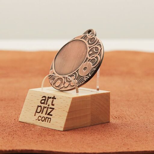 Медаль MA1840B Бронза Д40мм місце під жетон 25мм