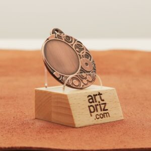 Медаль MA1840B Бронза Д40мм місце під жетон 25мм