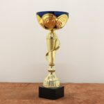 Кубок нагородний K6011C Висота 25см, D чаші 80мм