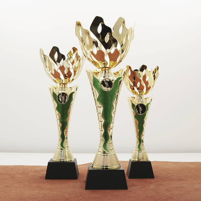 Кубок нагородний K6038B Чаша D12см Висота 31см