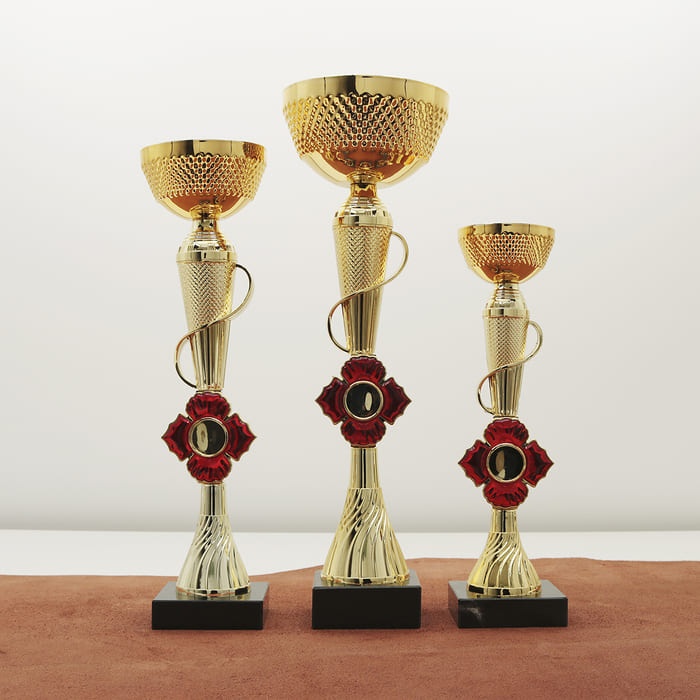 Кубок нагородний K6027C Чаша D7см Висота 28см