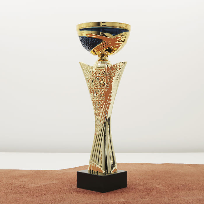 Кубок нагородний K6034C Чаша D10см Висота 26см