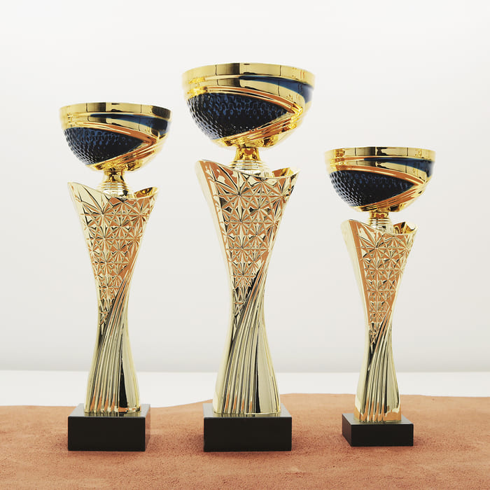 Кубок нагородний K6034C Чаша D10см Висота 26см