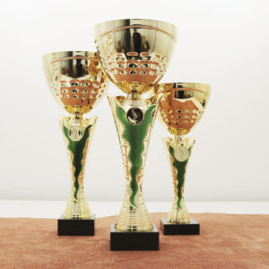 Кубок нагородний K6036B Чаша D12см Висота 34см