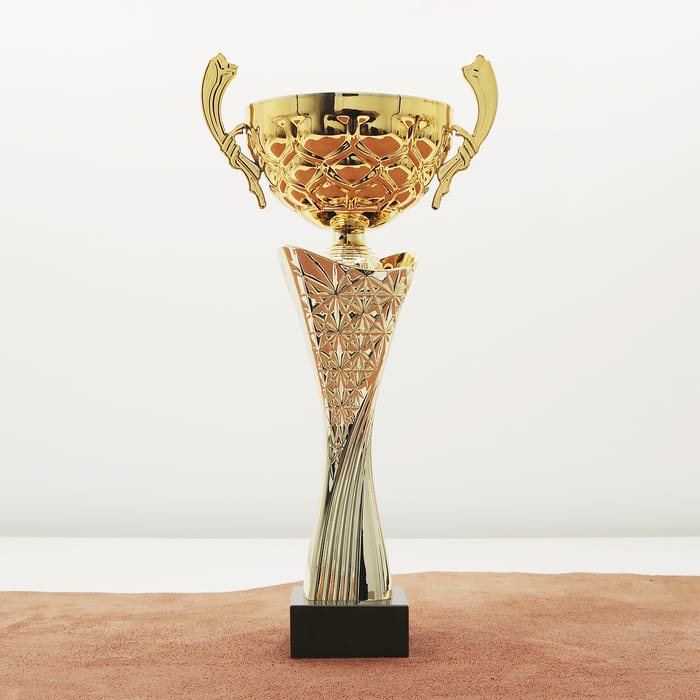 Кубок нагородний K6033B Чаша D12см Висота 34см