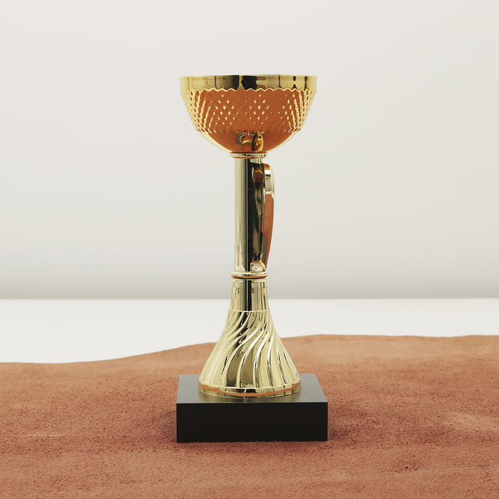 Кубок нагородний 6023B Чаша D7см Висота 18см