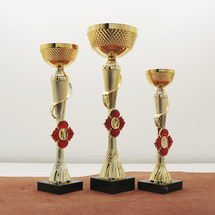 Кубок нагородний K6027А Чаша D12см Висота 37см