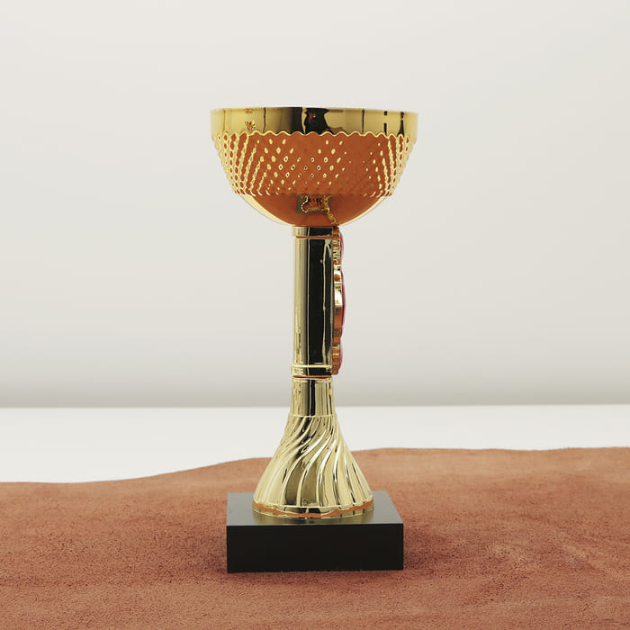 Кубок нагородний 6024С Чаша D7см Висота 18см