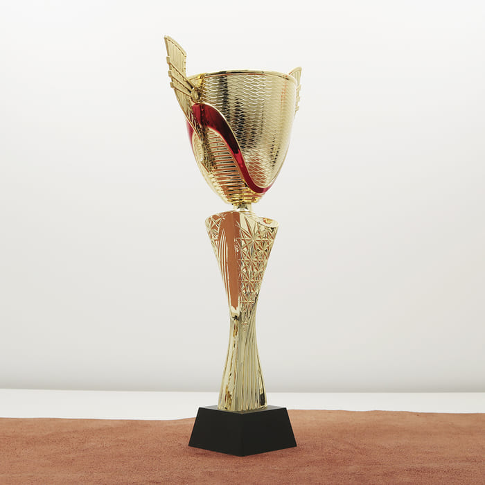 Кубок нагородний K6031C Чаша D10см Висота 36см