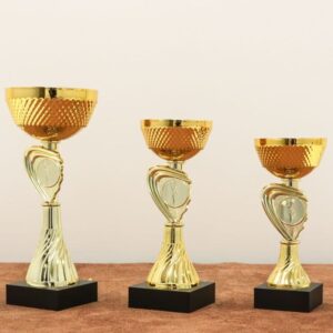 Кубок нагородний 6023C Чаша D7см Висота 16см