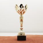 Кубок наградной K6012B Чаша D12см Высота 30см