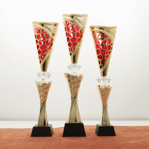 Кубок нагородний K6028C Чаша D13см Висота 48,5см