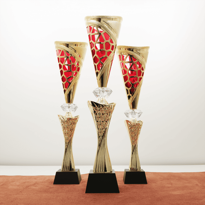 Кубок нагородний K6028C Чаша D13см Висота 48,5см