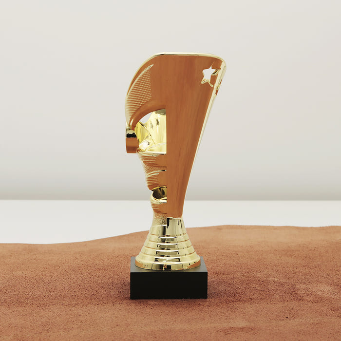 Кубок нагородний САРНА Висота 17см, D чаші 90мм 25С17