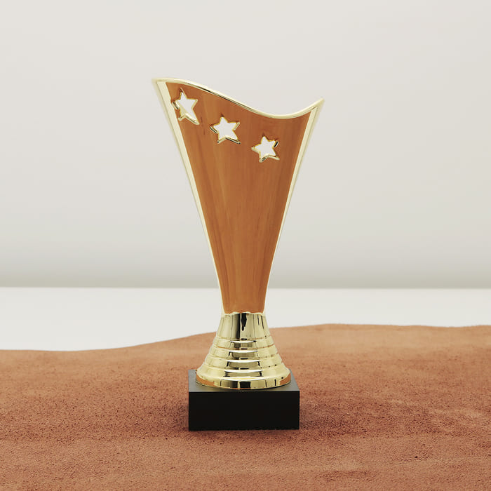 Кубок нагородний САРНА Висота 17см, D чаші 90мм 25С17