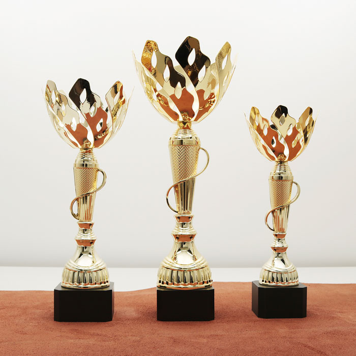 Кубок нагородний K6012C Чаша D10см Висота 27см