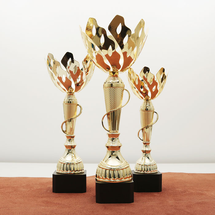 Кубок нагородний K6012C Чаша D10см Висота 27см