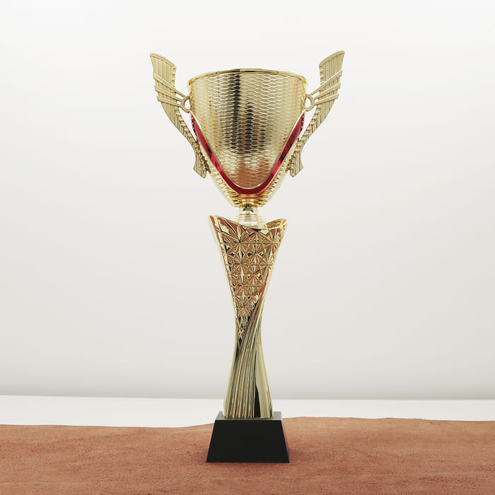 Кубок нагородний K6031B Чаша D12см Висота 41см