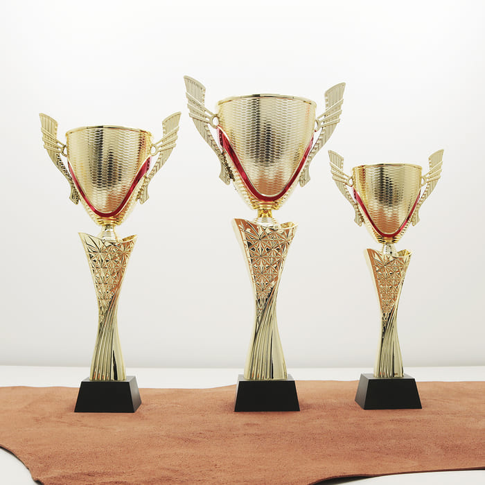 Кубок нагородний K6031B Чаша D12см Висота 41см