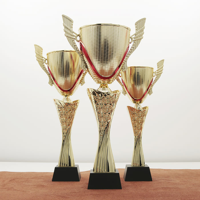 Кубок нагородний K6031B Чаша D12см Висота 41см