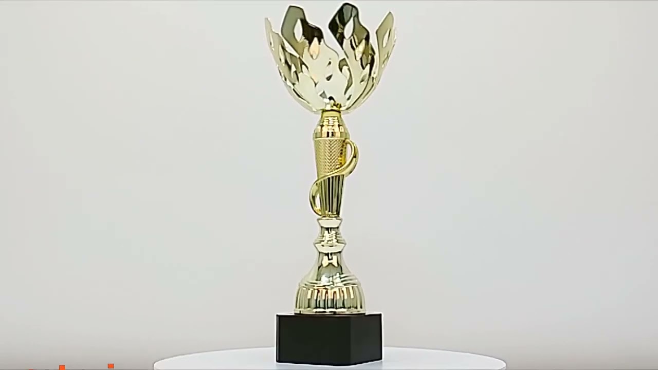 Кубок нагородний K6012C Чаша D10см Висота 27см