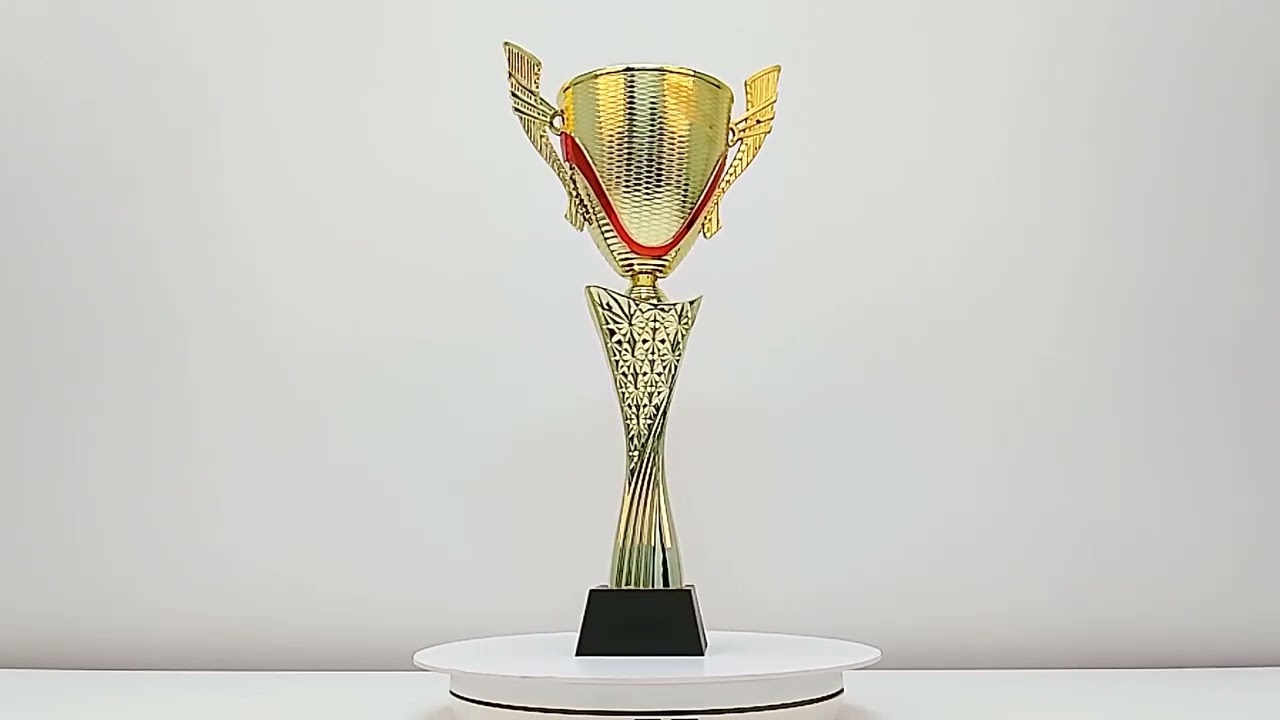 Кубок нагородний K6031B Чаша D12см Висота 41см