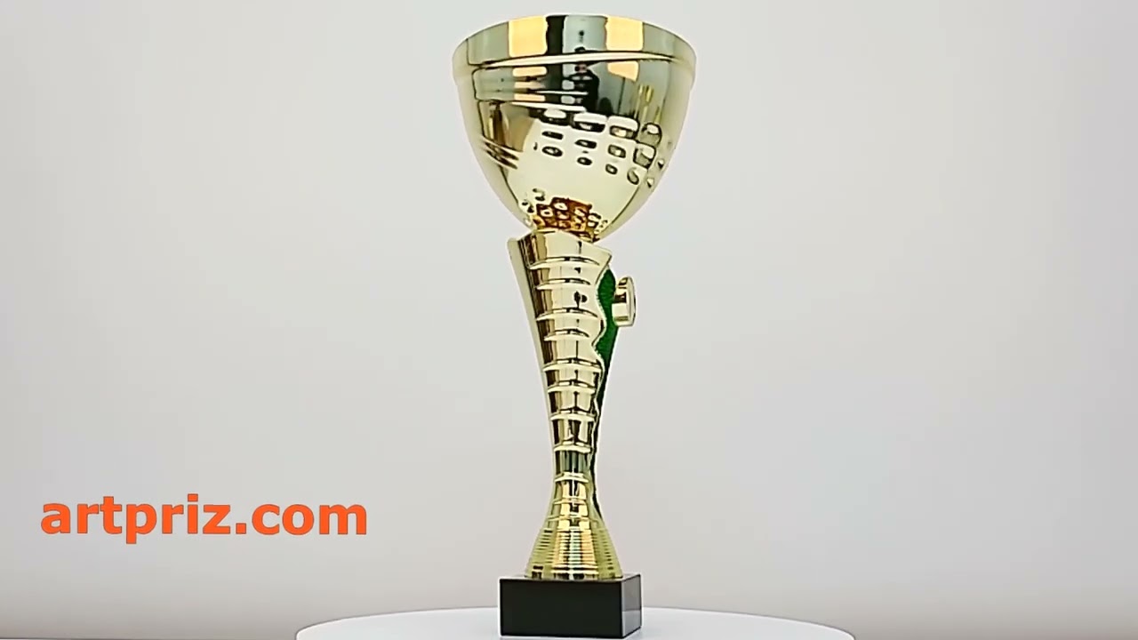 Кубок нагородний K6036C Чаша D10см Висота 29см