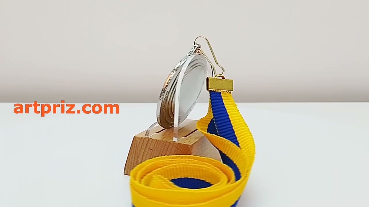 Медаль MA1540 Срібло Д40мм Жетон Д25мм універсальна