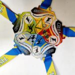 Медали-пазлы из акрила "Спорт" 75х75мм 668M5