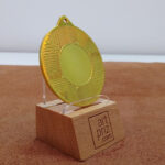 Медаль MA1550 Золото D50мм Жетон D25мм універсальна