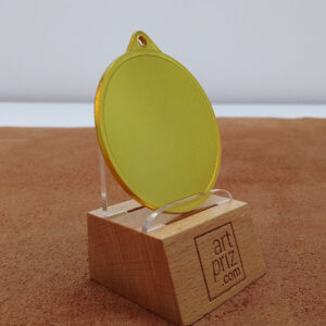 Медаль MA1550 Золото D50мм Жетон D25мм універсальна