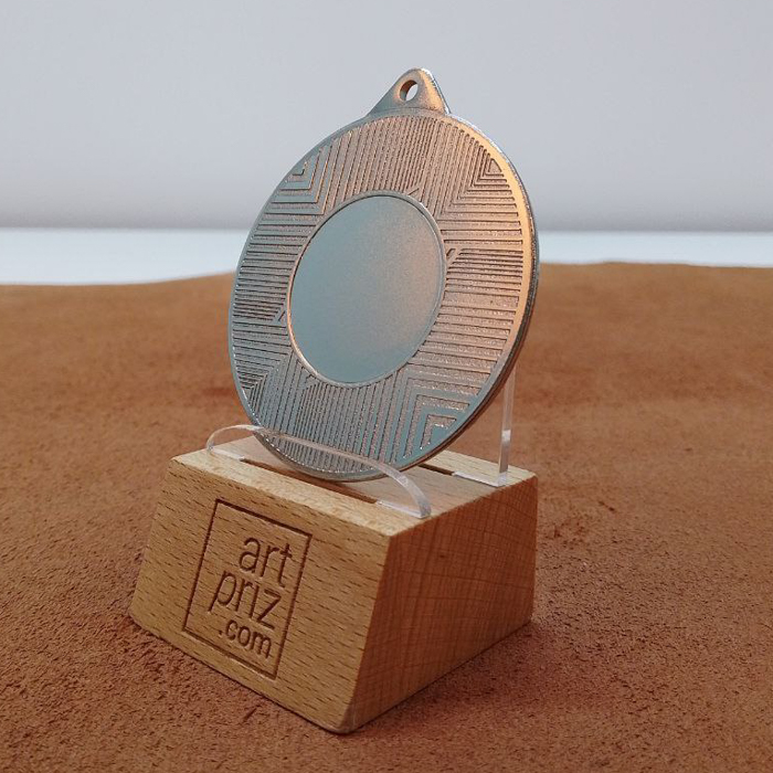 Медаль MA1550 Срібло D50мм Жетон D25мм універсальна