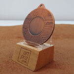 Медаль MA1550 бронза D50мм Жетон D25мм універсальна