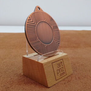 Медаль MA1550 бронза D50мм Жетон D25мм універсальна