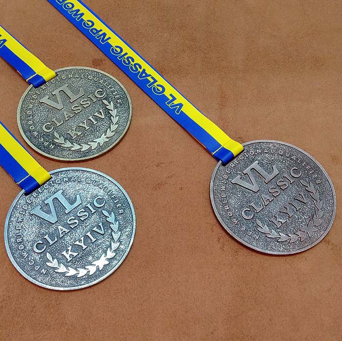 Медаль для бодібілдингу лита "NPC Worldwide: Classic Kyiv" Д11см АРТПРИЗ 429-5