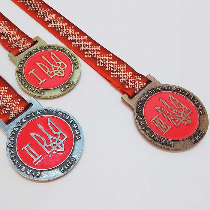 Медаль лита 70мм ЕММА Київ АРТПРИЗ 3368-5