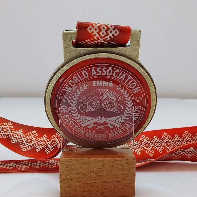 Медаль лита 70мм ЕММА Київ АРТПРИЗ 3368-5