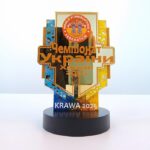 Эксклюзивный Кубок KRAWA для пауэрлифтинга 24х34см АРТПРИЗ 5704-5