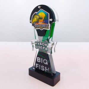 Кубок Озера "BIG FISH" нагорода для рибалок 20см АРТПРИЗ 1433-5